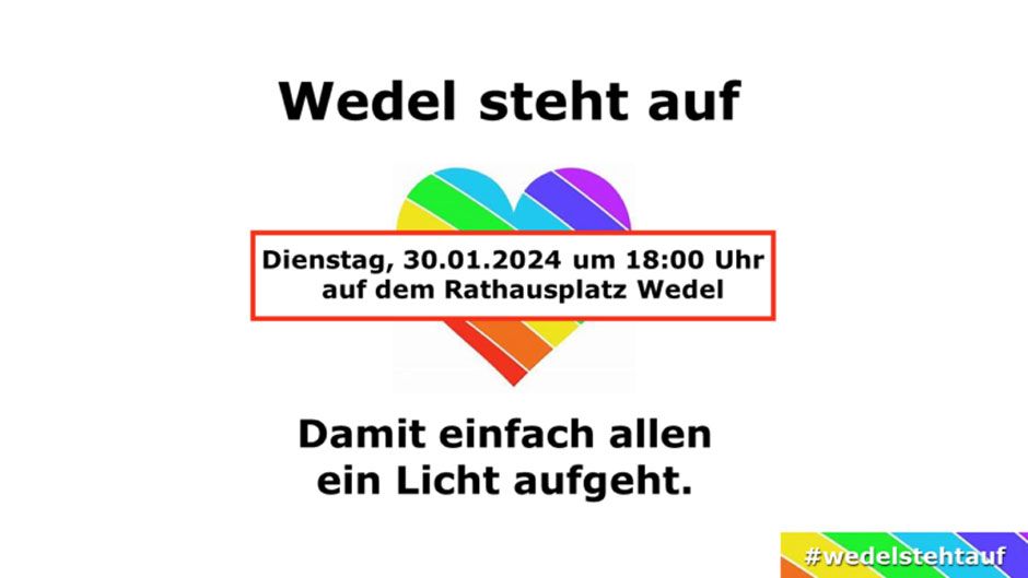 WEDEL STEHT AUF! Und der SC Rist Wedel ist auch dabei!