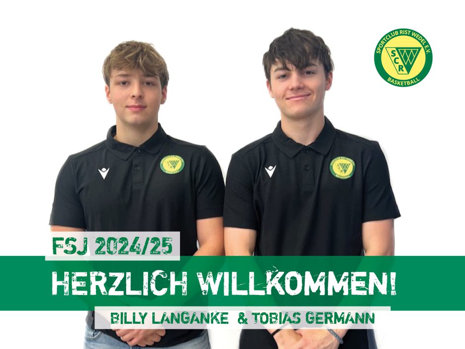 #Herzlich Willkommen an unsere FSJler!