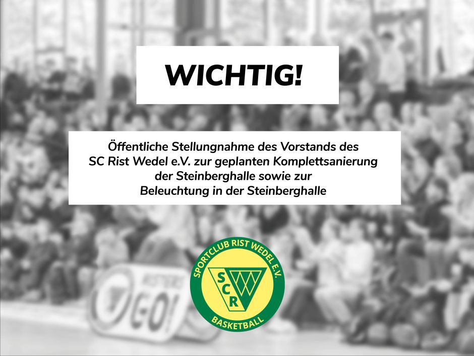 #Öffentliche Stellungnahme des Vorstandes des SC Rist Wedel 