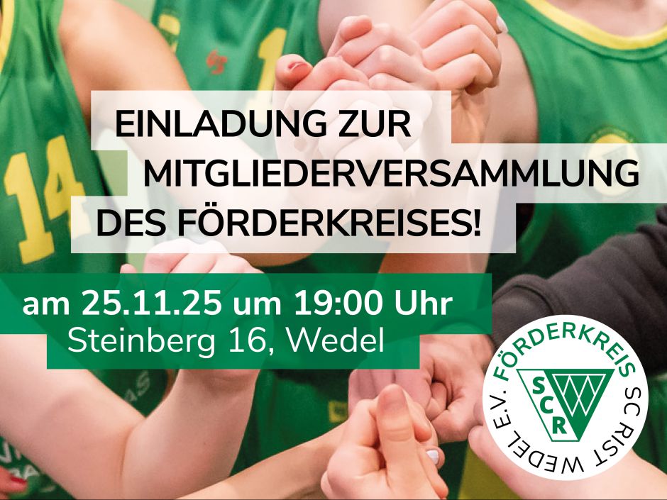 #Einladung zur Mitgliederversammlung am 25.11.2025