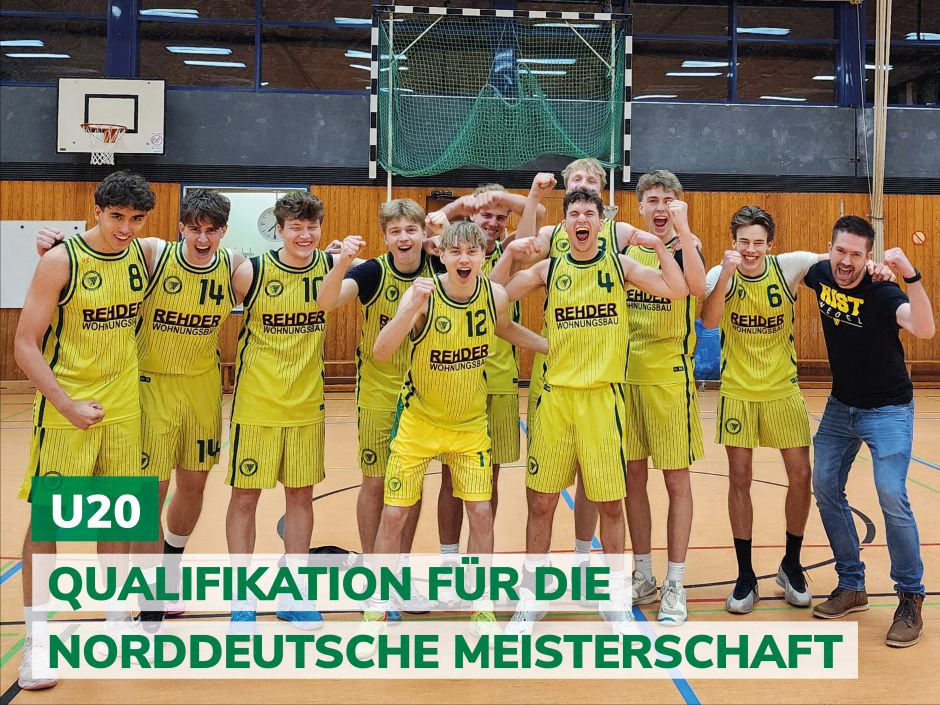 #Männliche U20 qualifiziert sich für die Norddeutsche Meisterschaft.