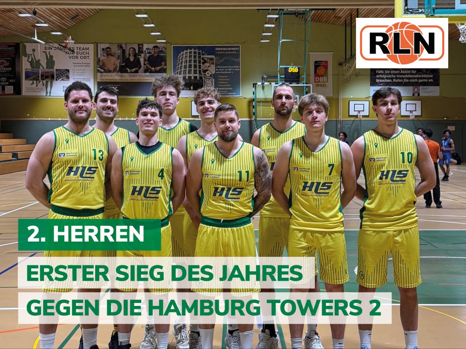 #Erster Sieg des Jahres: Heimerfolg gegen Hamburg Towers 2
