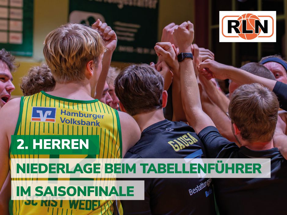 #Niederlage beim Tabellenführer im Saisonfinale