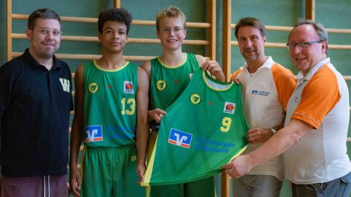 „Langfristig wirkende Ideen“: Die Hamburger Volksbank ist Partner des Wedeler Jugendleistungsbasketballs